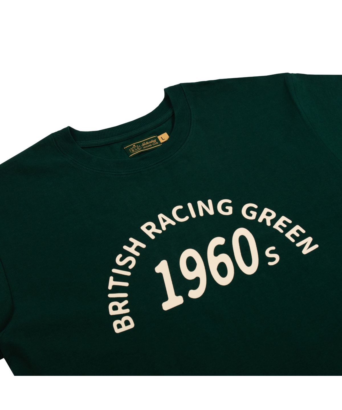 세러데이 레저 클럽(SATURDAY LEISURE CLUB) 1960s British Racing Green T-shirt(Unisex)