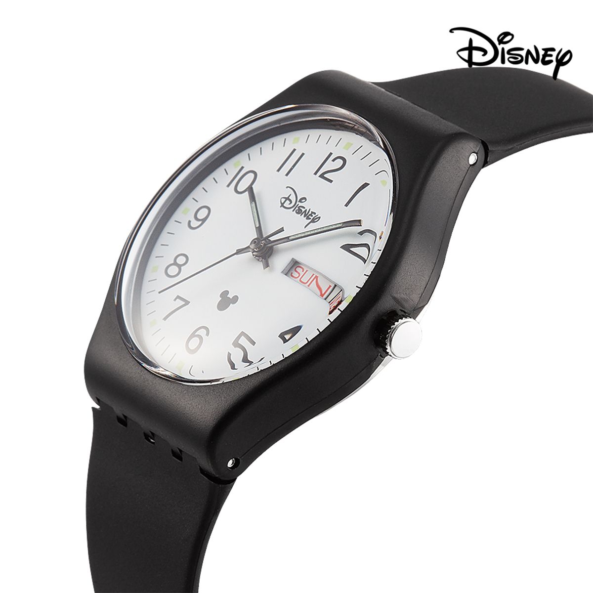 디즈니(Disney) 미키마우스 미키 캐릭터 학생용 손목시계 D12834BWNU