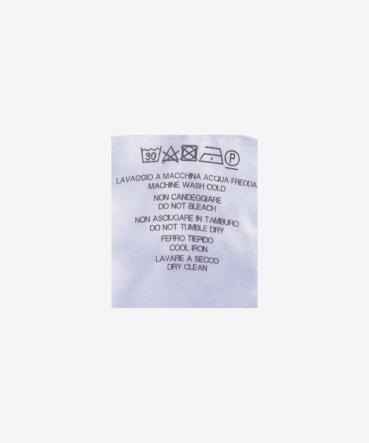 라프시몬스(RAF SIMONS) 랩 버튼 데님 스커트 - 화이트 / 231W4660010