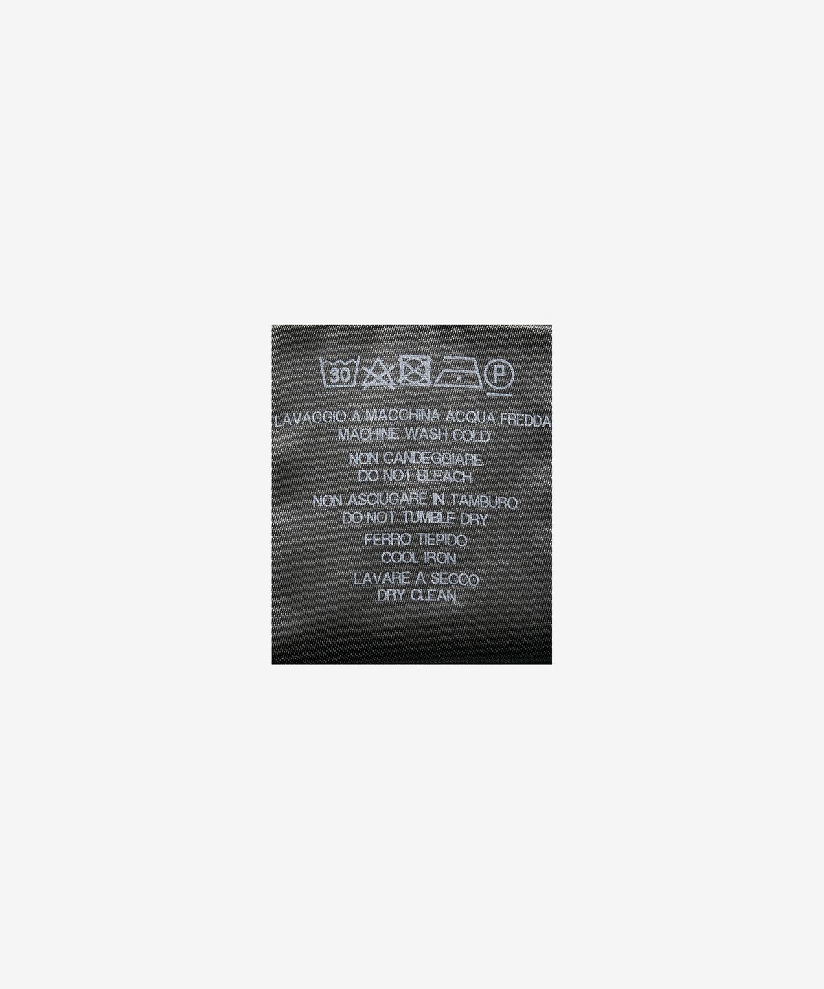 라프시몬스(RAF SIMONS) 랩 버튼 데님 스커트 - 블랙 / 231W4660099