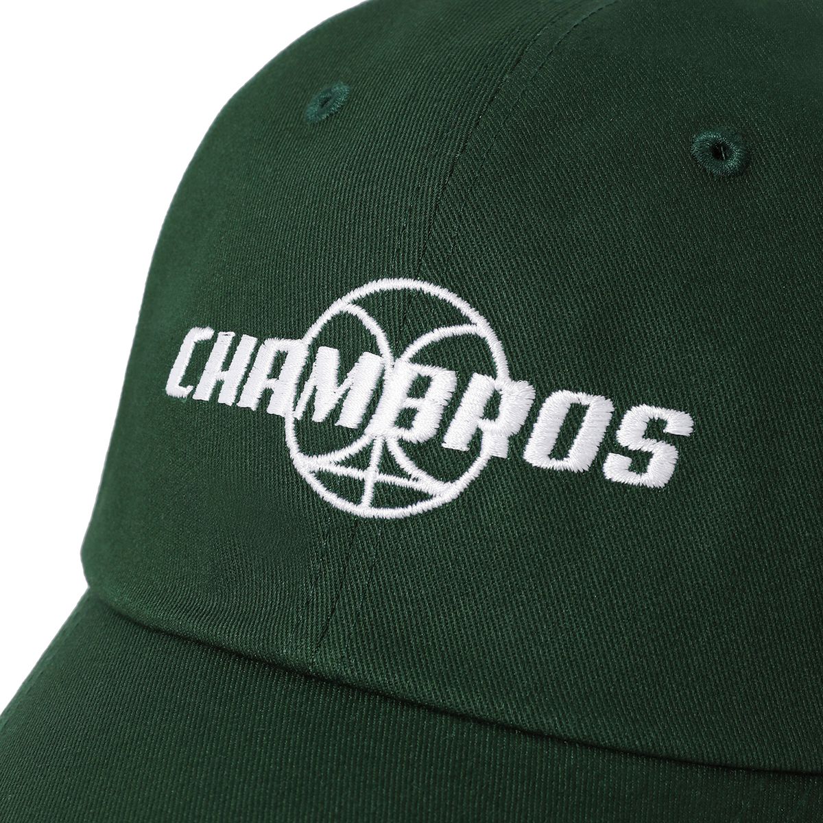 챔브로스(CHAMBROS) 시그니쳐 로고 볼캡[그린] SIGNATURE LOGO BALL CAP [GREEN]