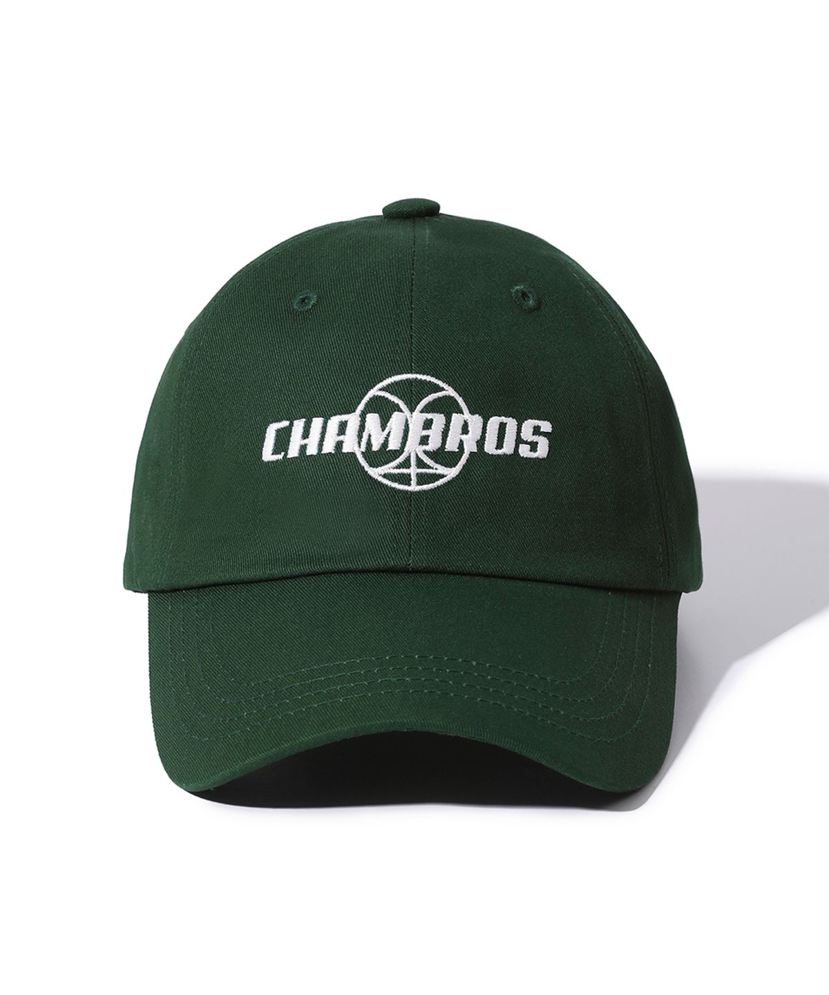 챔브로스(CHAMBROS) 시그니쳐 로고 볼캡[그린] SIGNATURE LOGO BALL CAP [GREEN]