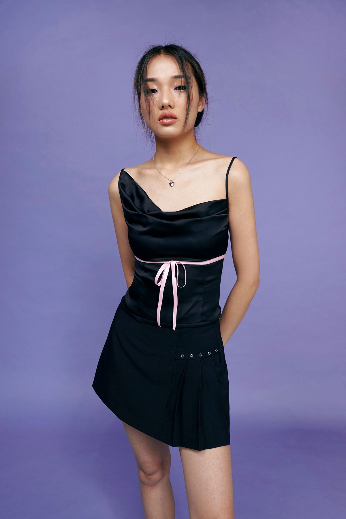 카프리슈(CAPRICIEUX) Olga top_Black