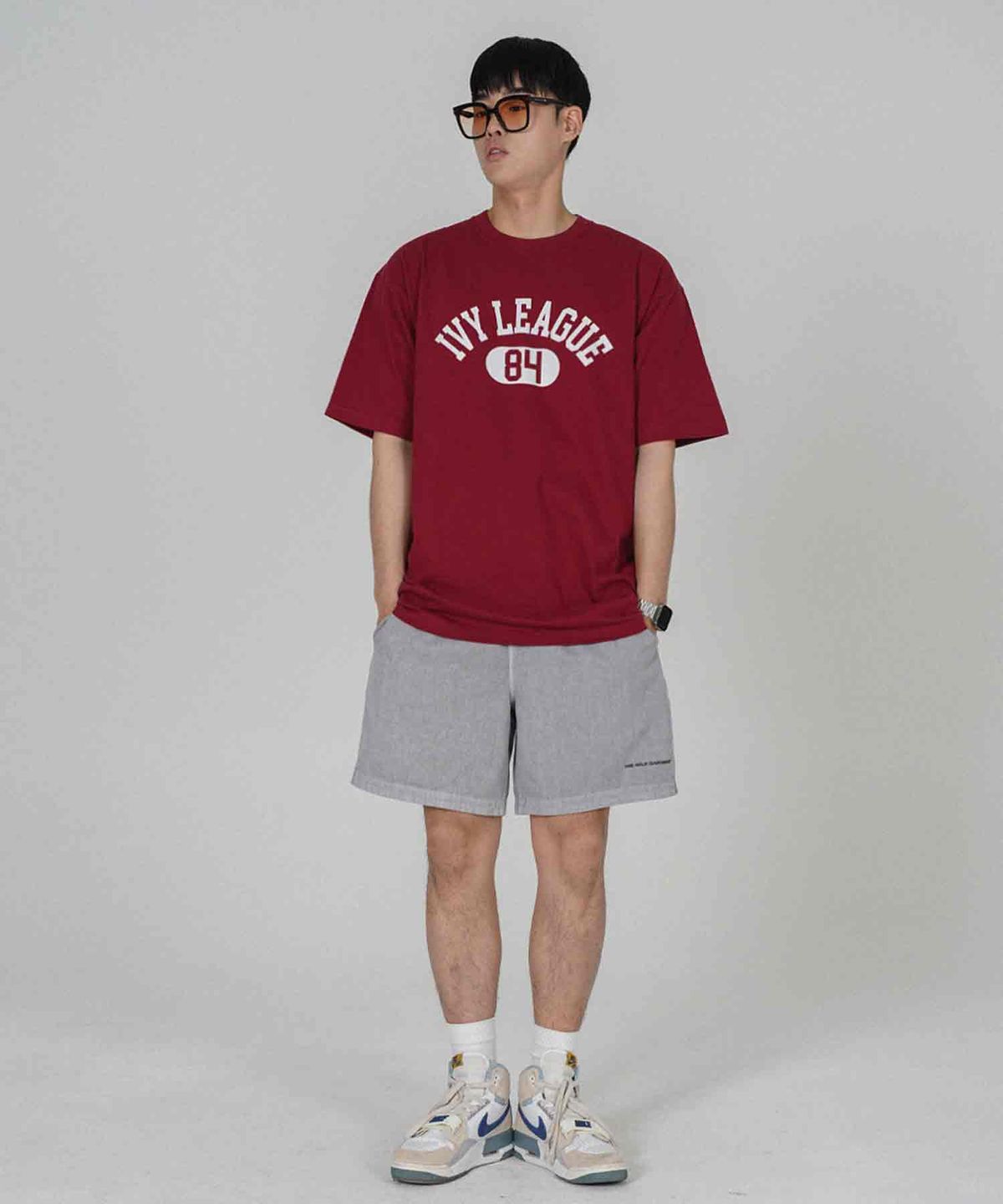더마일(THEMILE) IVY LEAGUE GARMENTS CREW [BURGANDY]