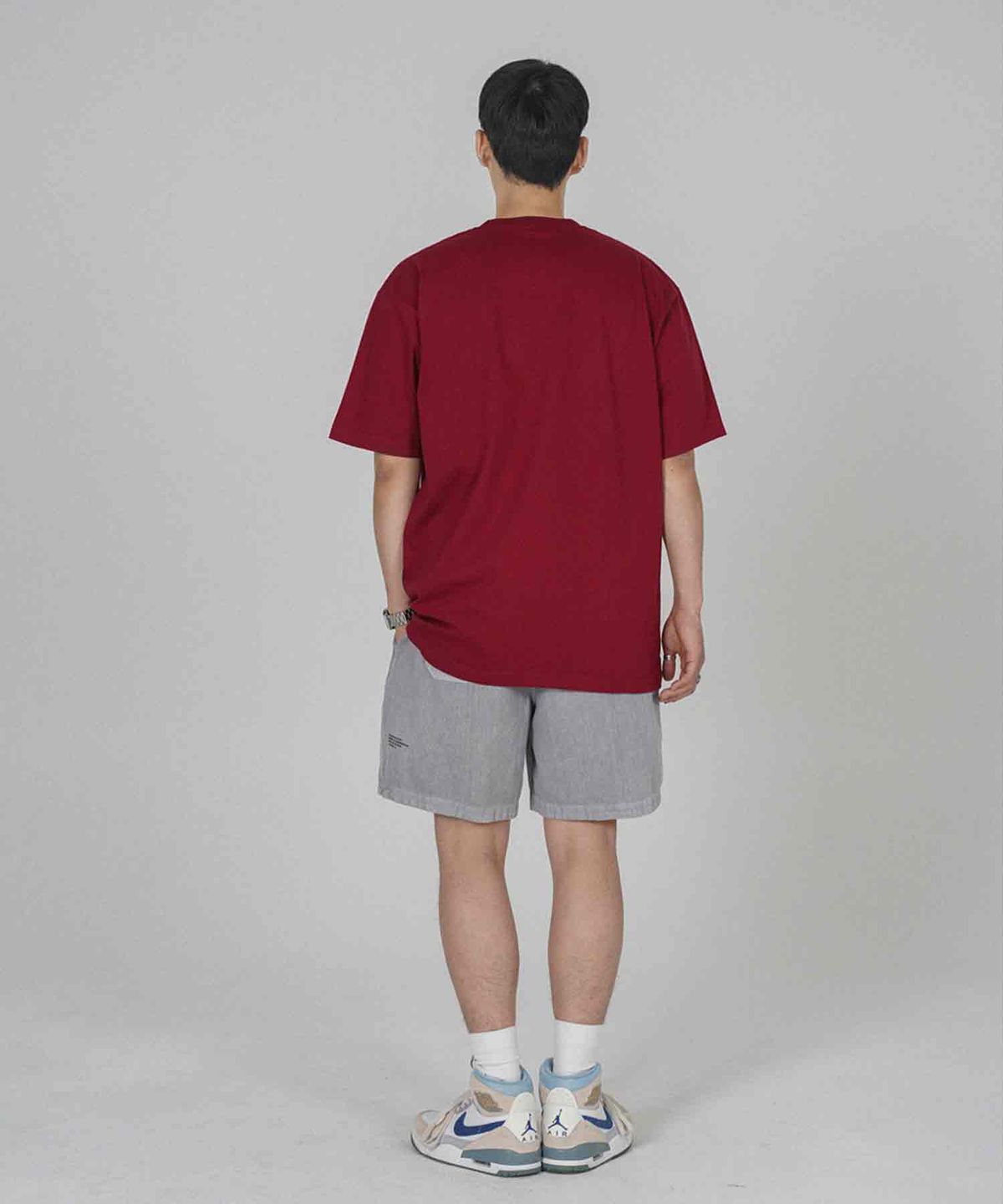 더마일(THEMILE) IVY LEAGUE GARMENTS CREW [BURGANDY]