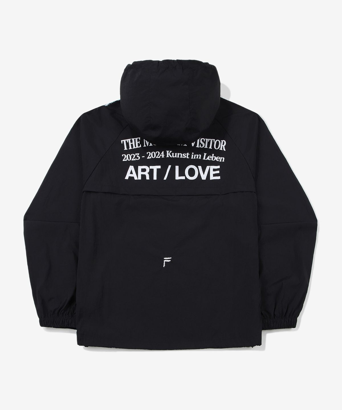 휠라(FILA) FILA  X THE MUSEUM VISITOR HEART LINE WINDBREAKER (FS2JKF2V01XBLK)
