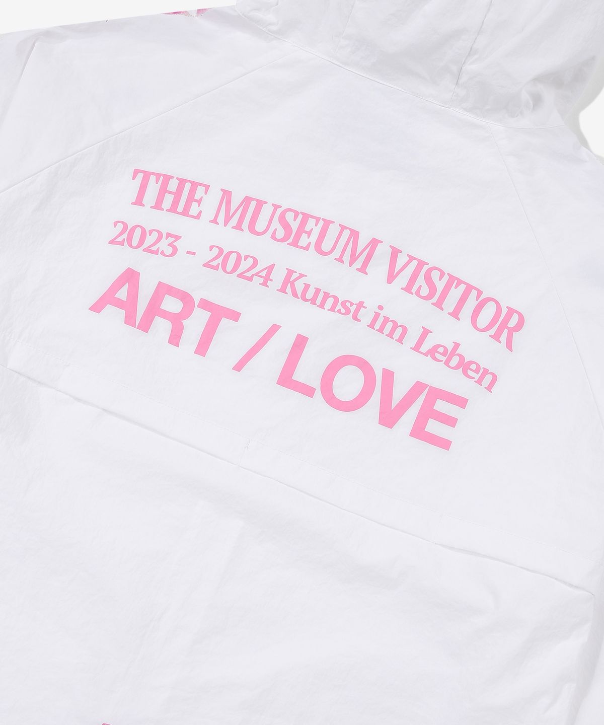 휠라(FILA) FILA  X THE MUSEUM VISITOR HEART LINE WINDBREAKER (FS2JKF2V01XWHI)