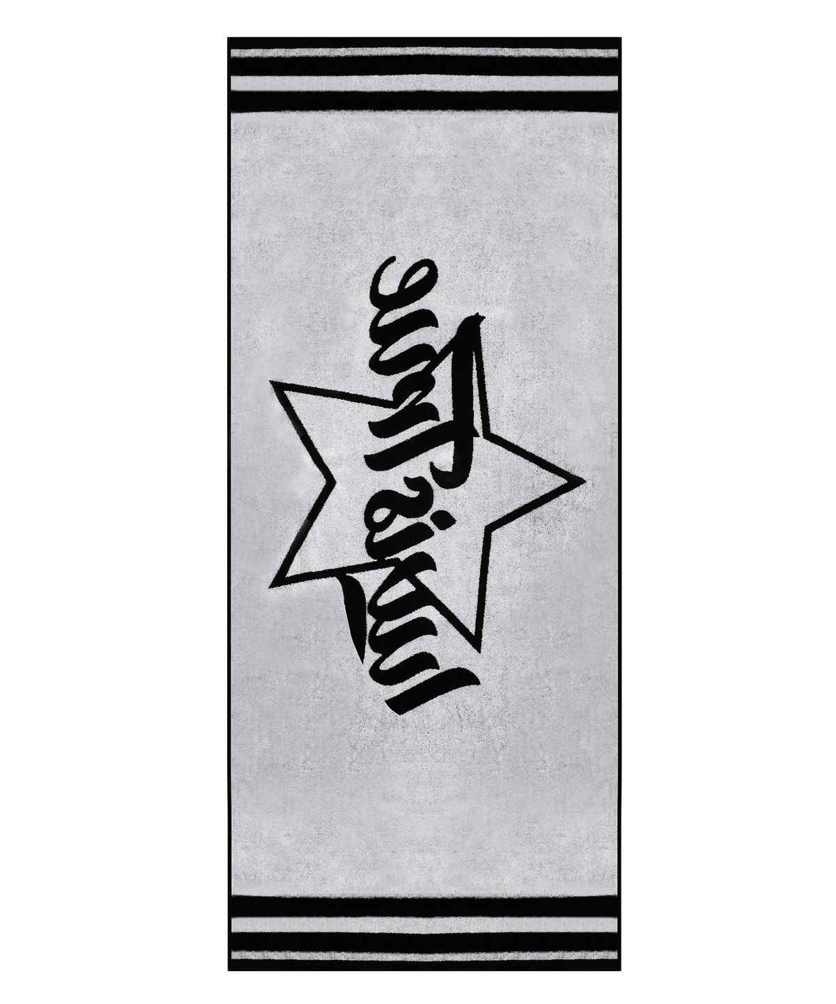 러브이즈트루(LUVISTRUE) BE LOGO BEACH TOWEL(BLACK)
