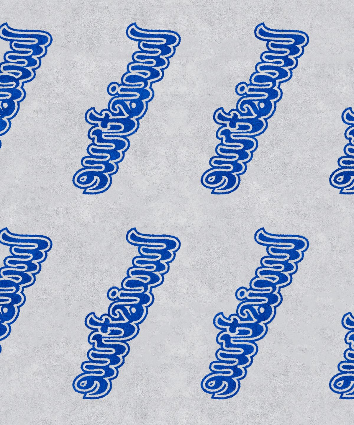 러브이즈트루(LUVISTRUE) BE LOGO BEACH TOWEL(BLUE)