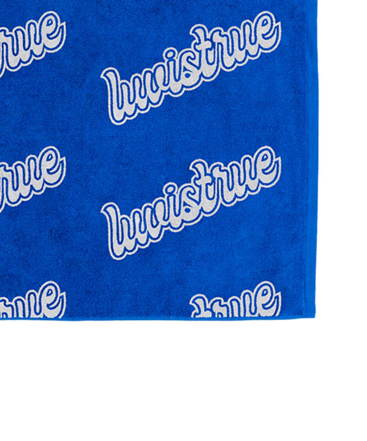 러브이즈트루(LUVISTRUE) BE LOGO BEACH TOWEL(BLUE)