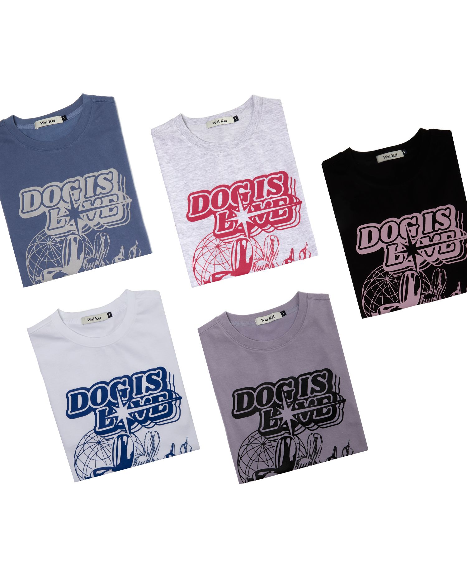 ★WAIKEI★ Magic balloon dog short sleeve t-shirt purple YK2 MUSINSA | WAI KEI Magic balloon dog short sleeve t-shirt purple