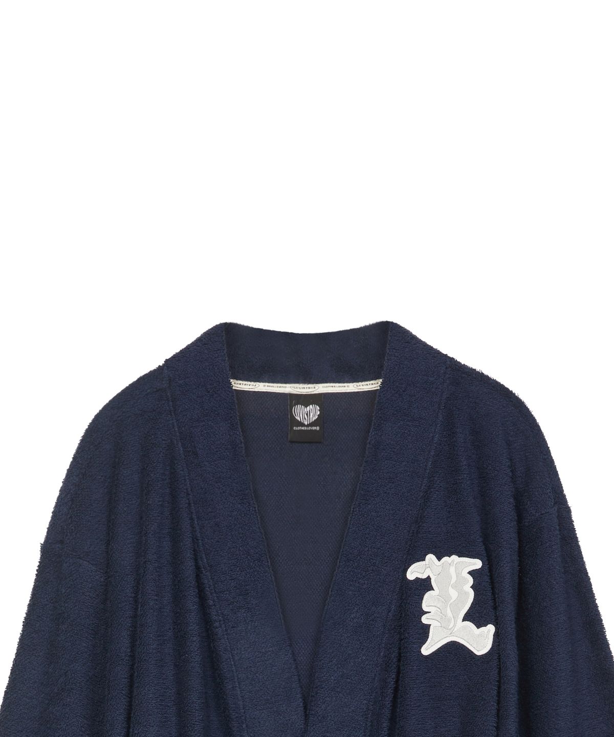 러브이즈트루(LUVISTRUE) BE L LOGO ROBE(NAVY)