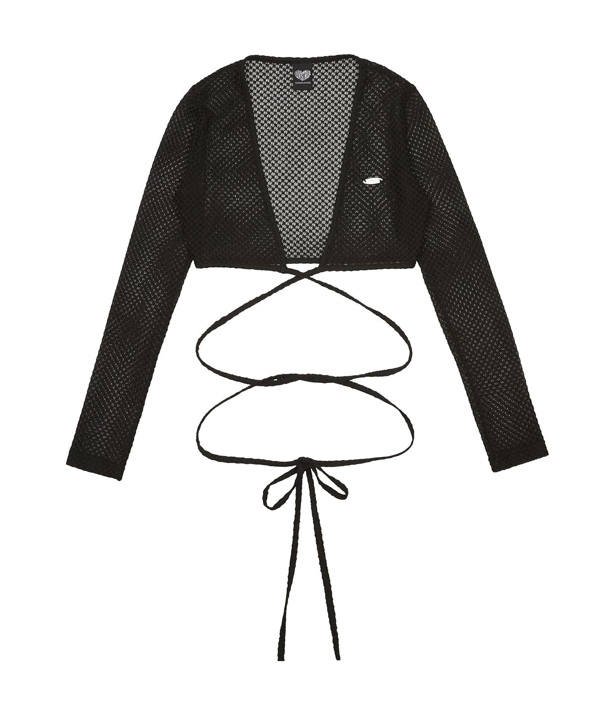 러브이즈트루(LUVISTRUE) BE NET CARDIGAN(BLACK)