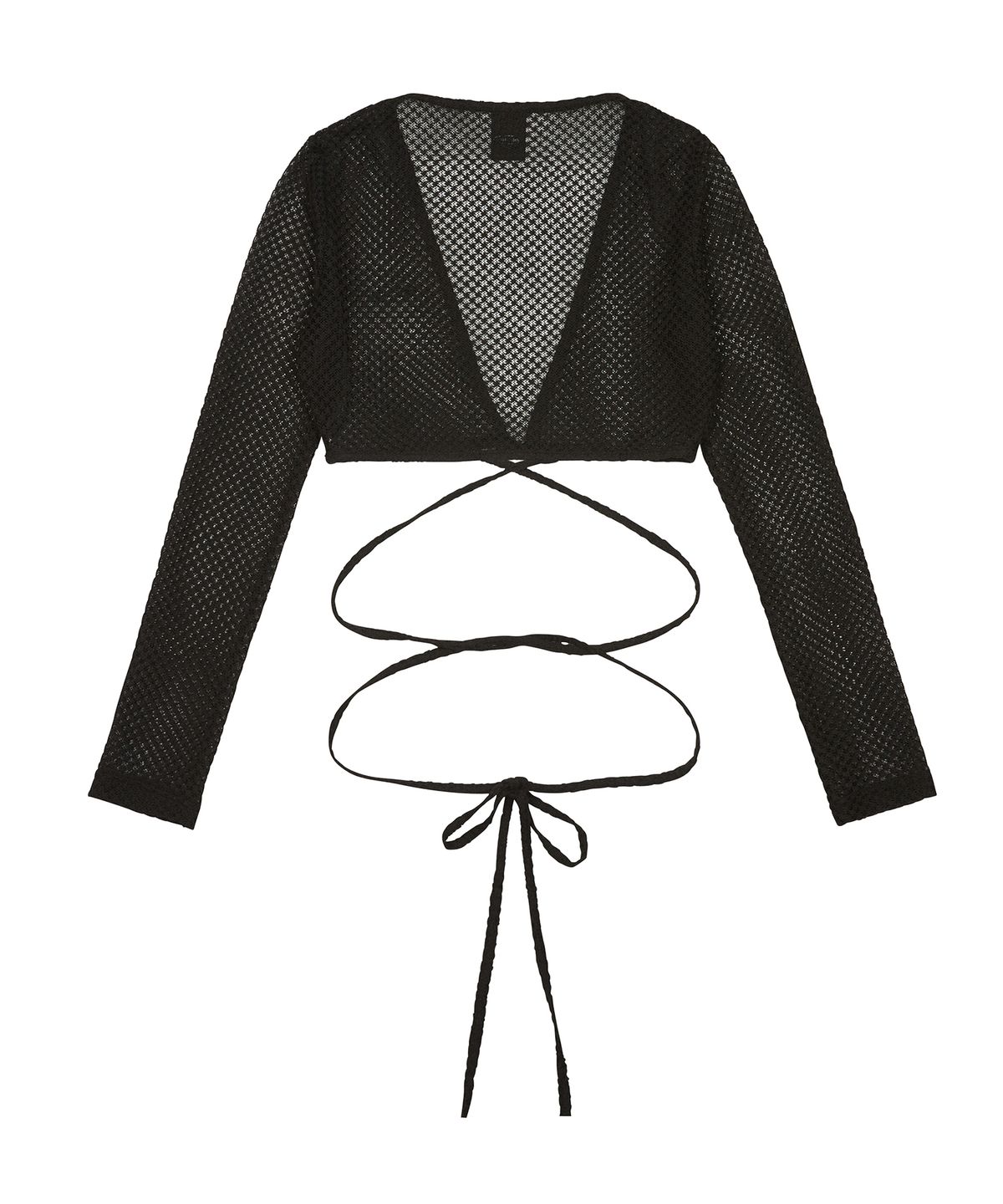 러브이즈트루(LUVISTRUE) BE NET CARDIGAN(BLACK)