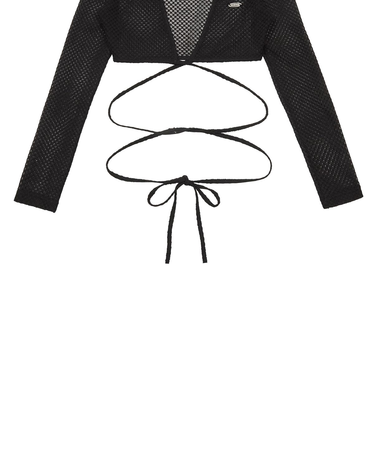 러브이즈트루(LUVISTRUE) BE NET CARDIGAN(BLACK)