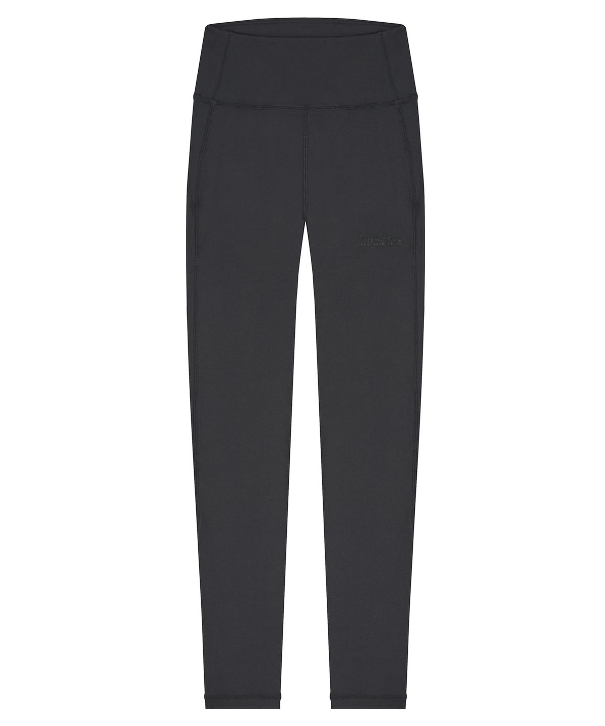 러브이즈트루(LUVISTRUE) BE LOGO LEGGINGS(CHARCOAL)