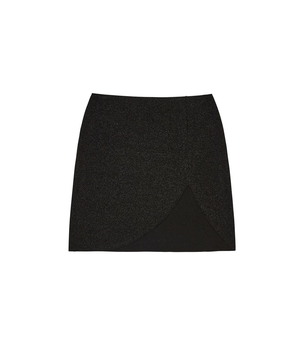 러브이즈트루(LUVISTRUE) BE GLITTER LAYERED SKIRT(BLACK)
