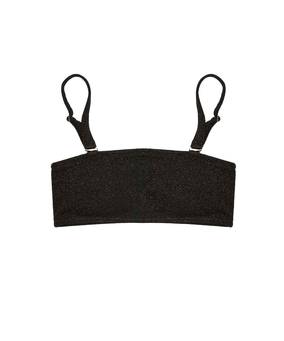 러브이즈트루(LUVISTRUE) BE GLITTER BIKINI TOP(BLACK)
