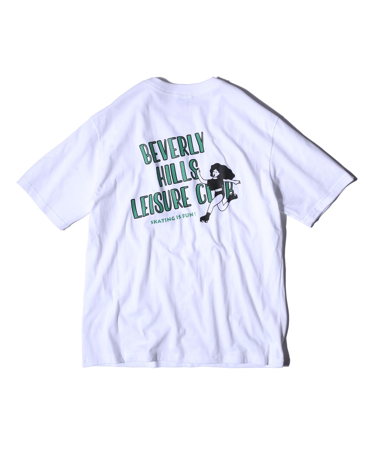 캘리포니아 프로젝트(CALIFORNIA PROJECT) ROLLER GIRL T-SHIRTS (WHITE)