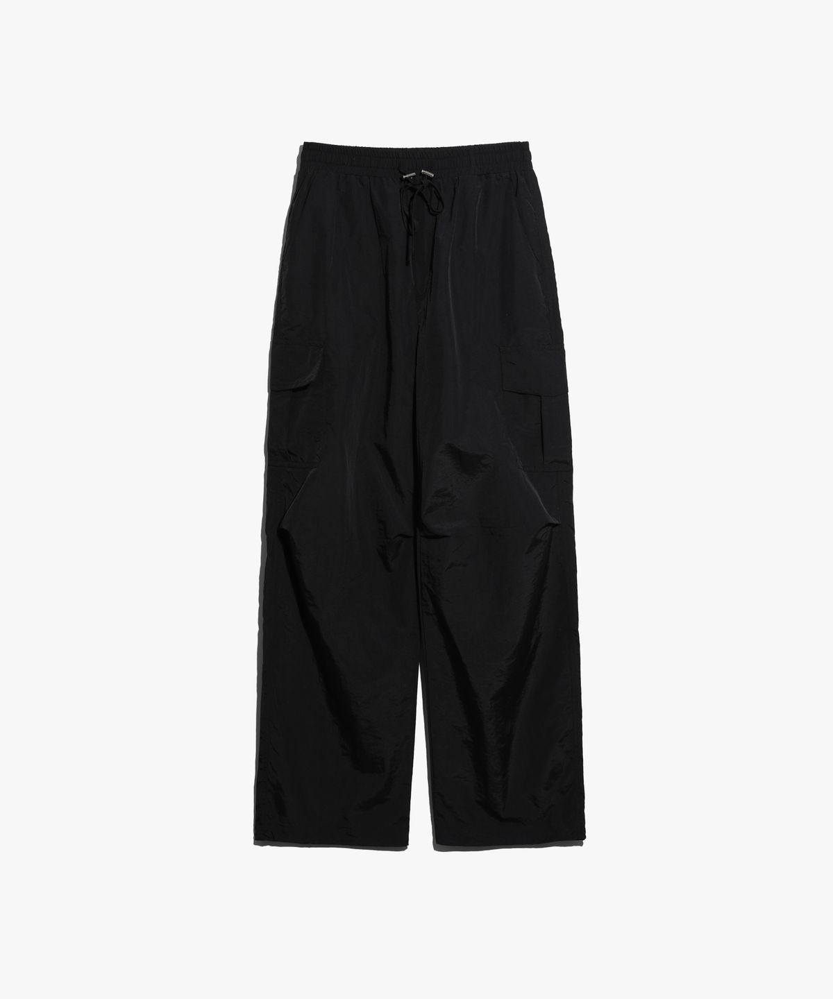 로시로우(LOSSYROW) String Cargo Sharing Jogger Pants Black