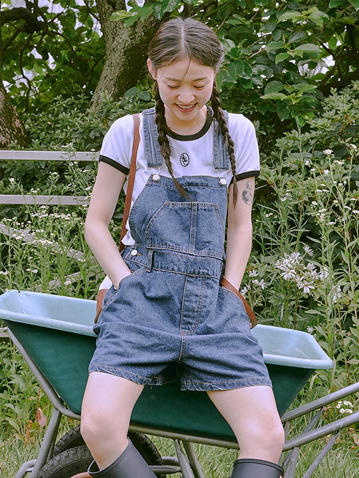 아노에틱(ANOETIC) ANC COLORING LOGO TEE_WHITE