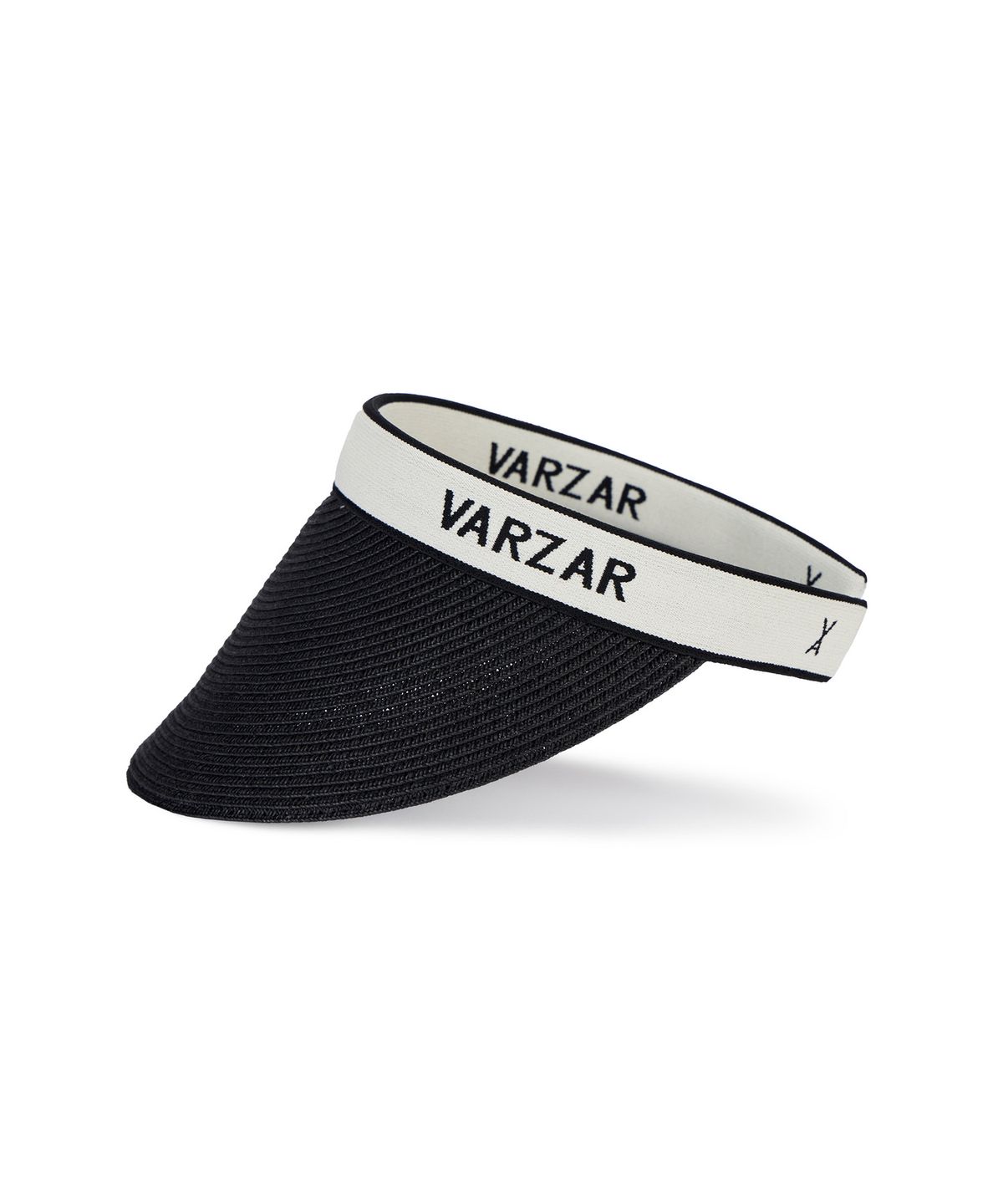 바잘(VARZAR) 오가닉 밴드 페이퍼 썬캡 화이트/블랙