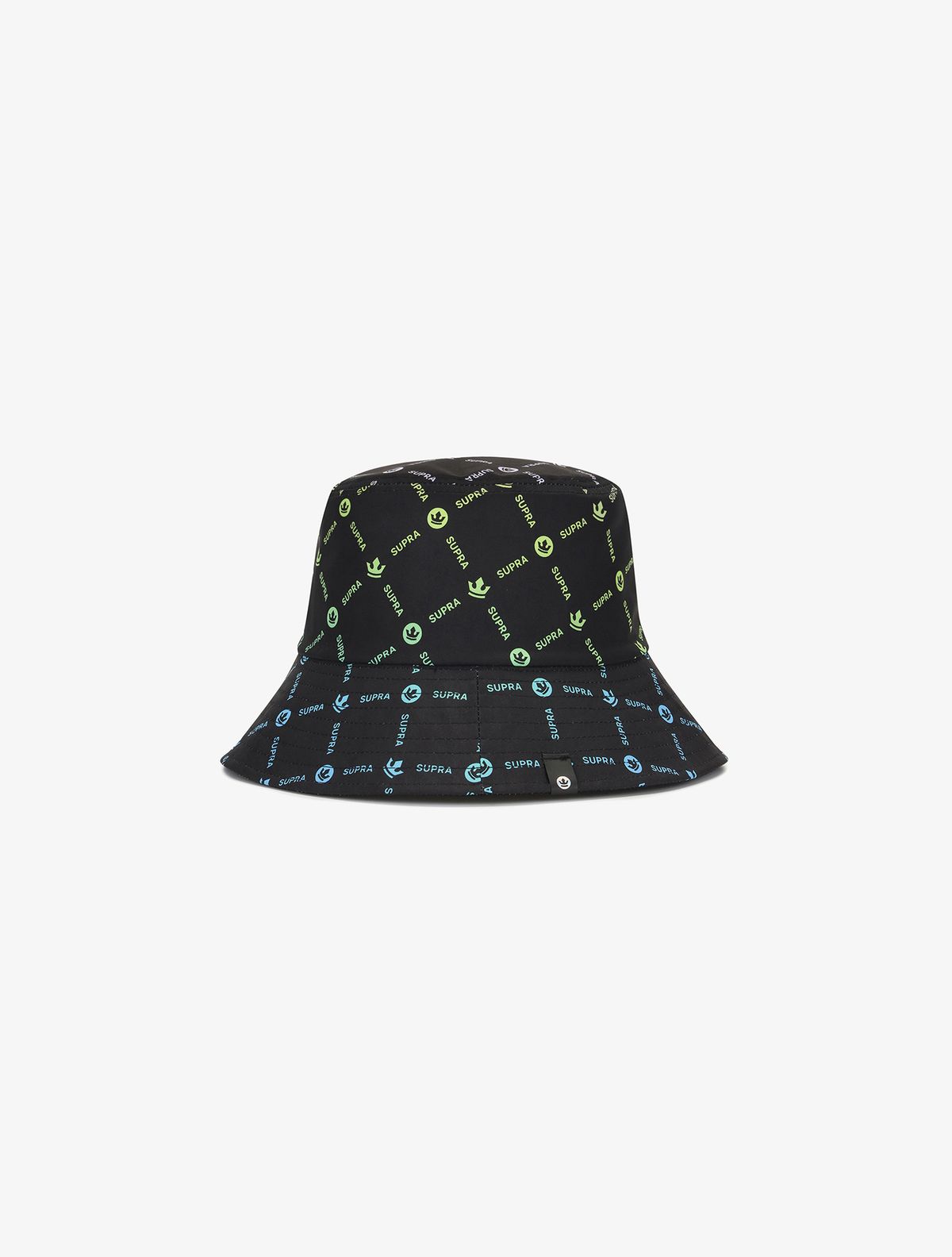 수프라(SUPRA) 모노그램 리버서블 버킷햇(BLACK)