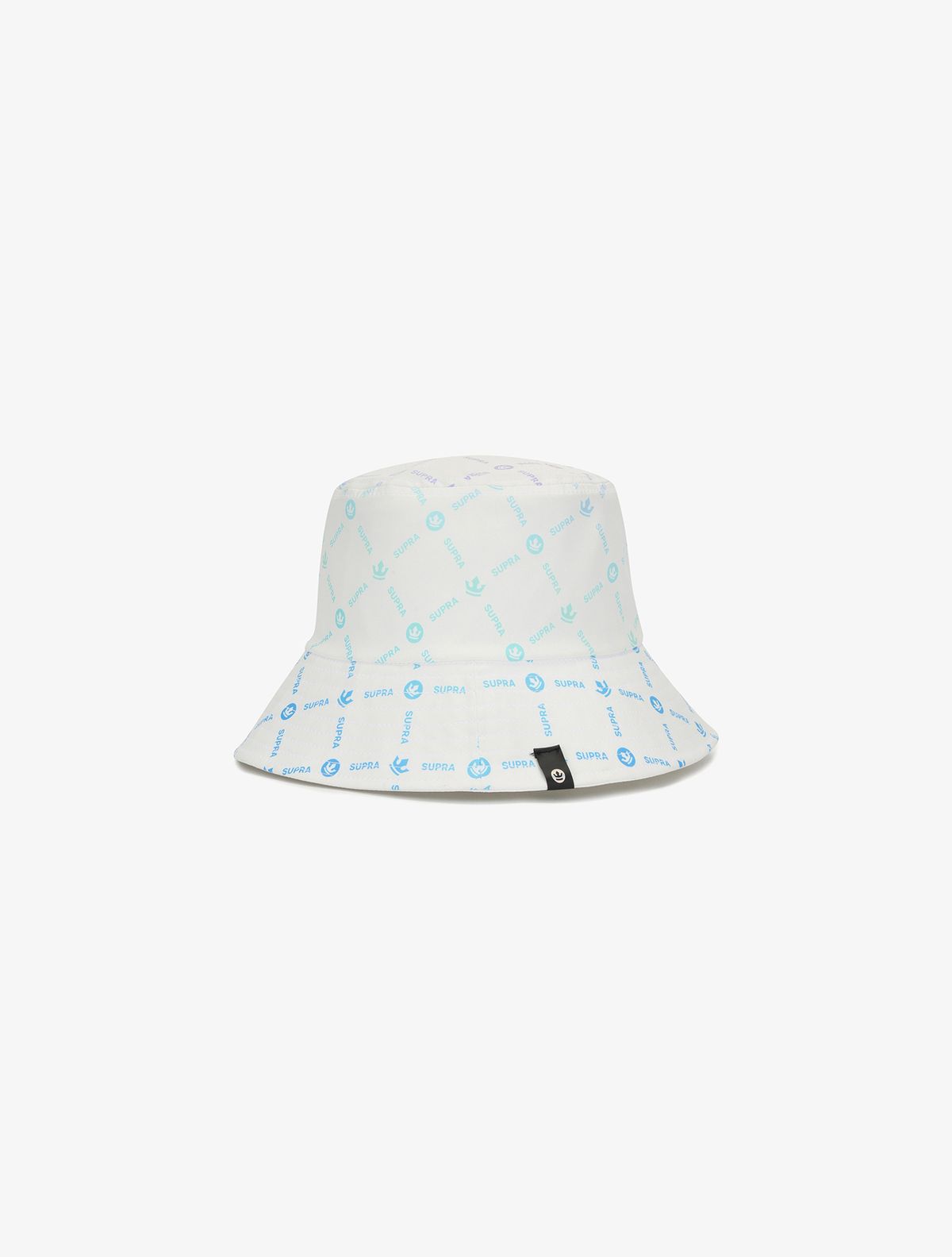수프라(SUPRA) 모노그램 리버서블 버킷햇(WHITE)