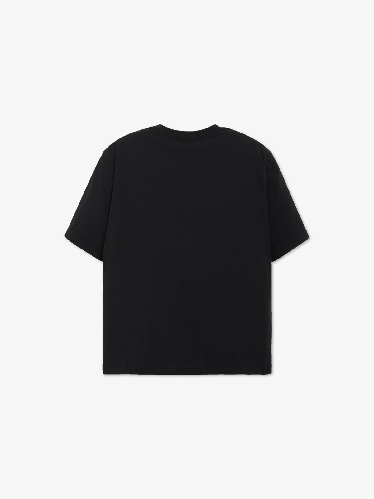 수프라(SUPRA) 모노그램 오버핏 로고 반팔 티셔츠(BLACK)