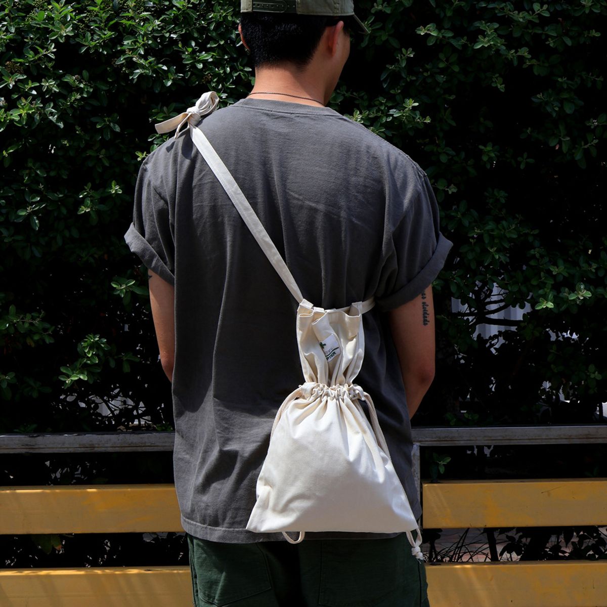 와이엠씨엘케이와이(YMCL KY) American Red Cross Apron Bag - Natural