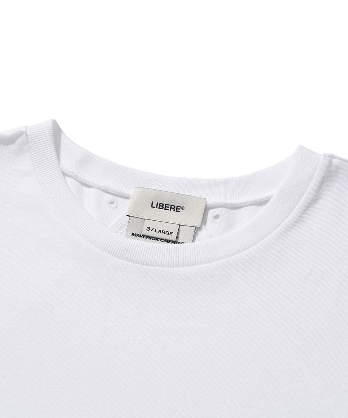 리베레(LIBERE) ARC SS T-SHIRT / WHITE