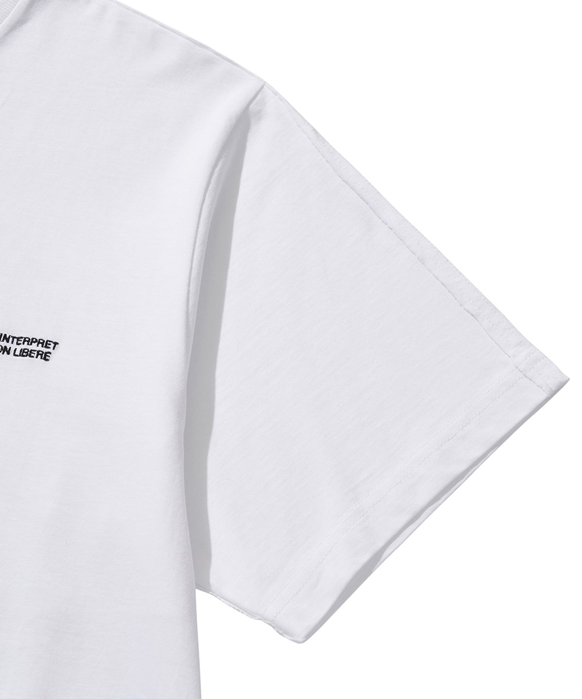 리베레(LIBERE) ARC SS T-SHIRT / WHITE