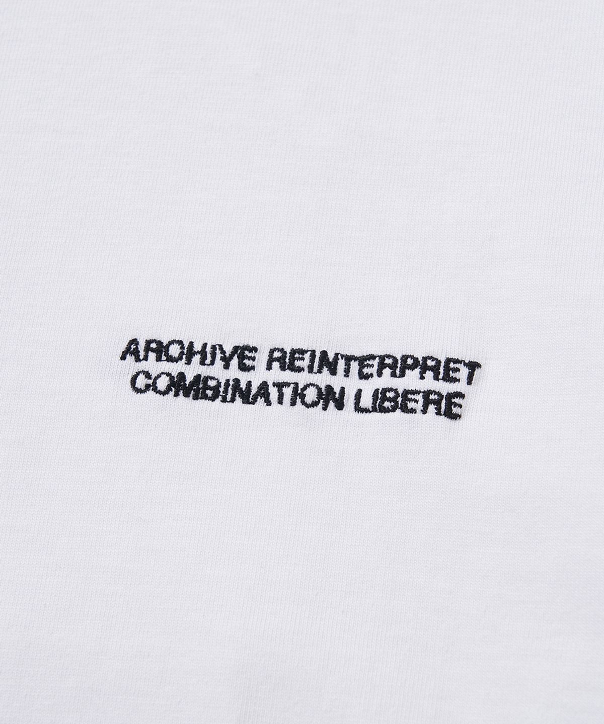 리베레(LIBERE) ARC SS T-SHIRT / WHITE