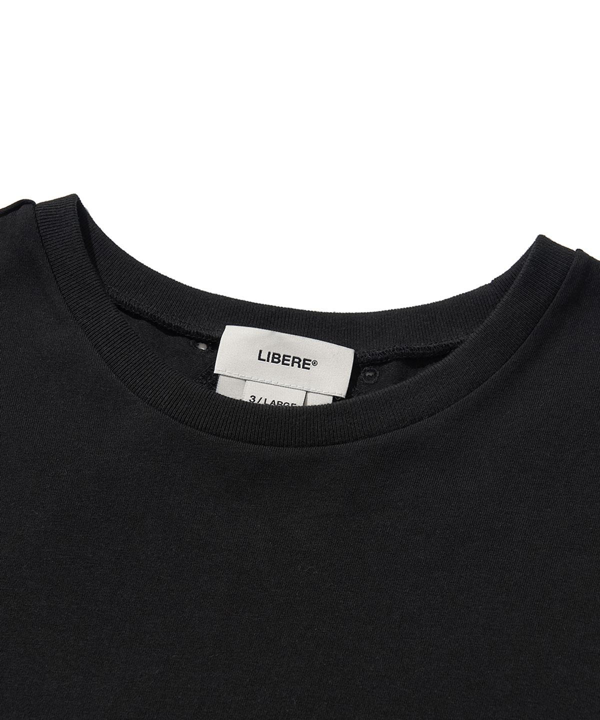 리베레(LIBERE) ARC SS T-SHIRT / BLACK