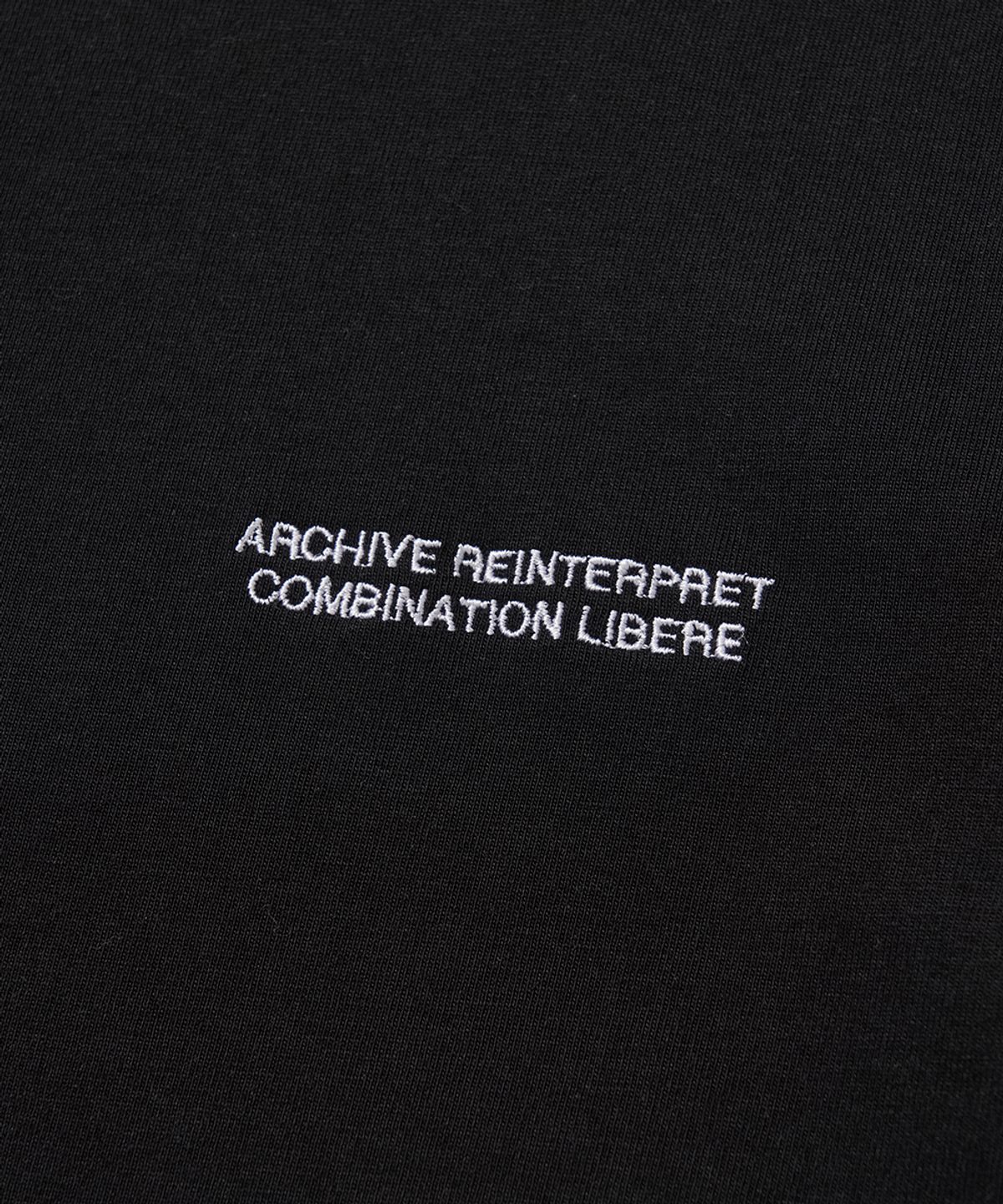 리베레(LIBERE) ARC SS T-SHIRT / BLACK