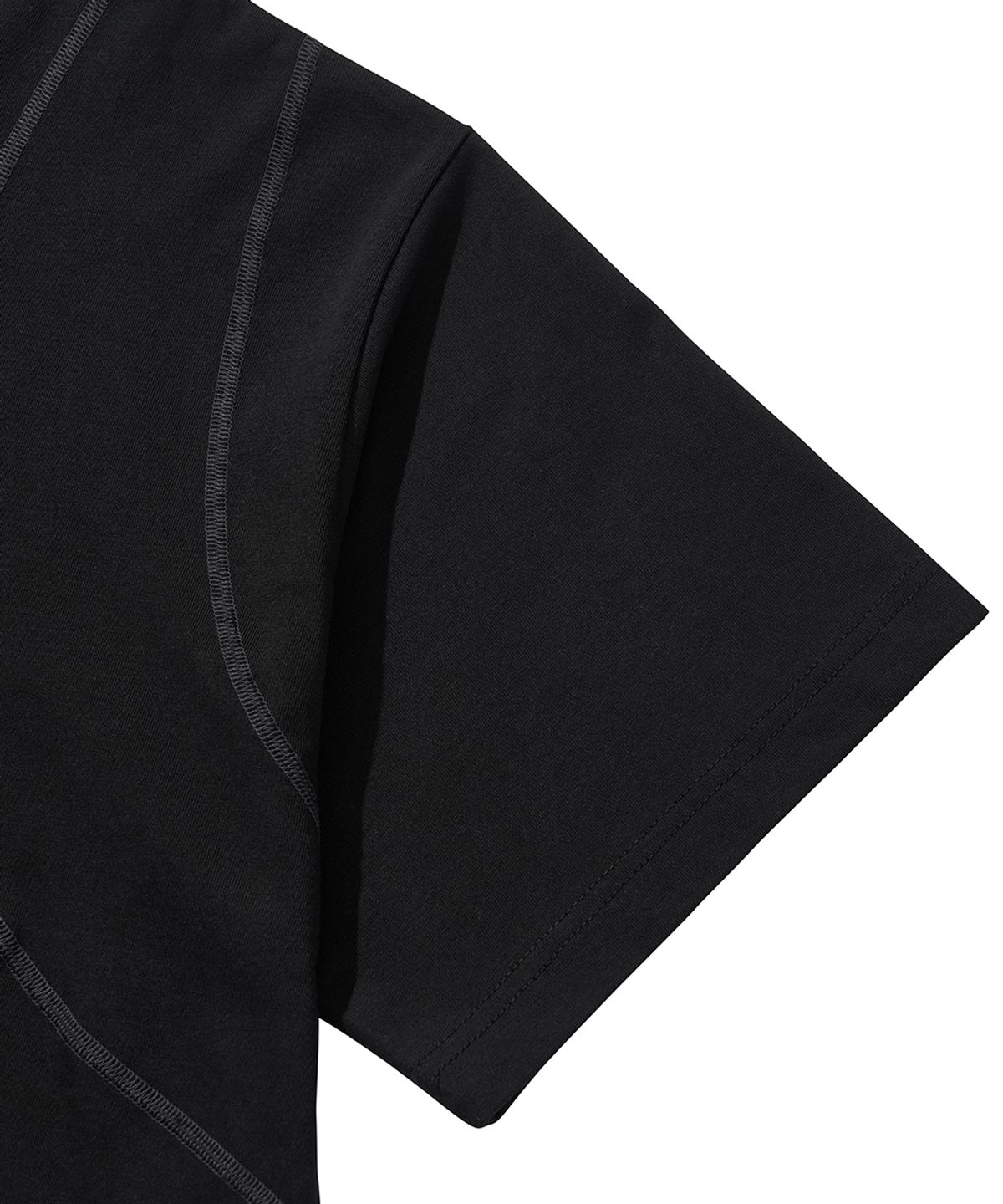 리베레(LIBERE) WAVE T-SHIRT / BLACK