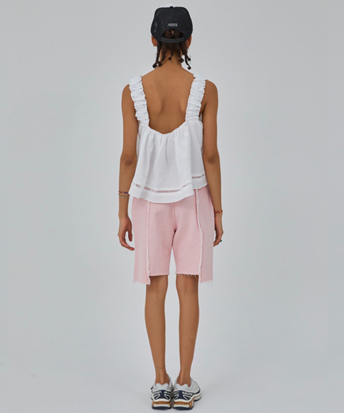 애프터홈파티(AFTER HOME PARTY) bana denim short pants