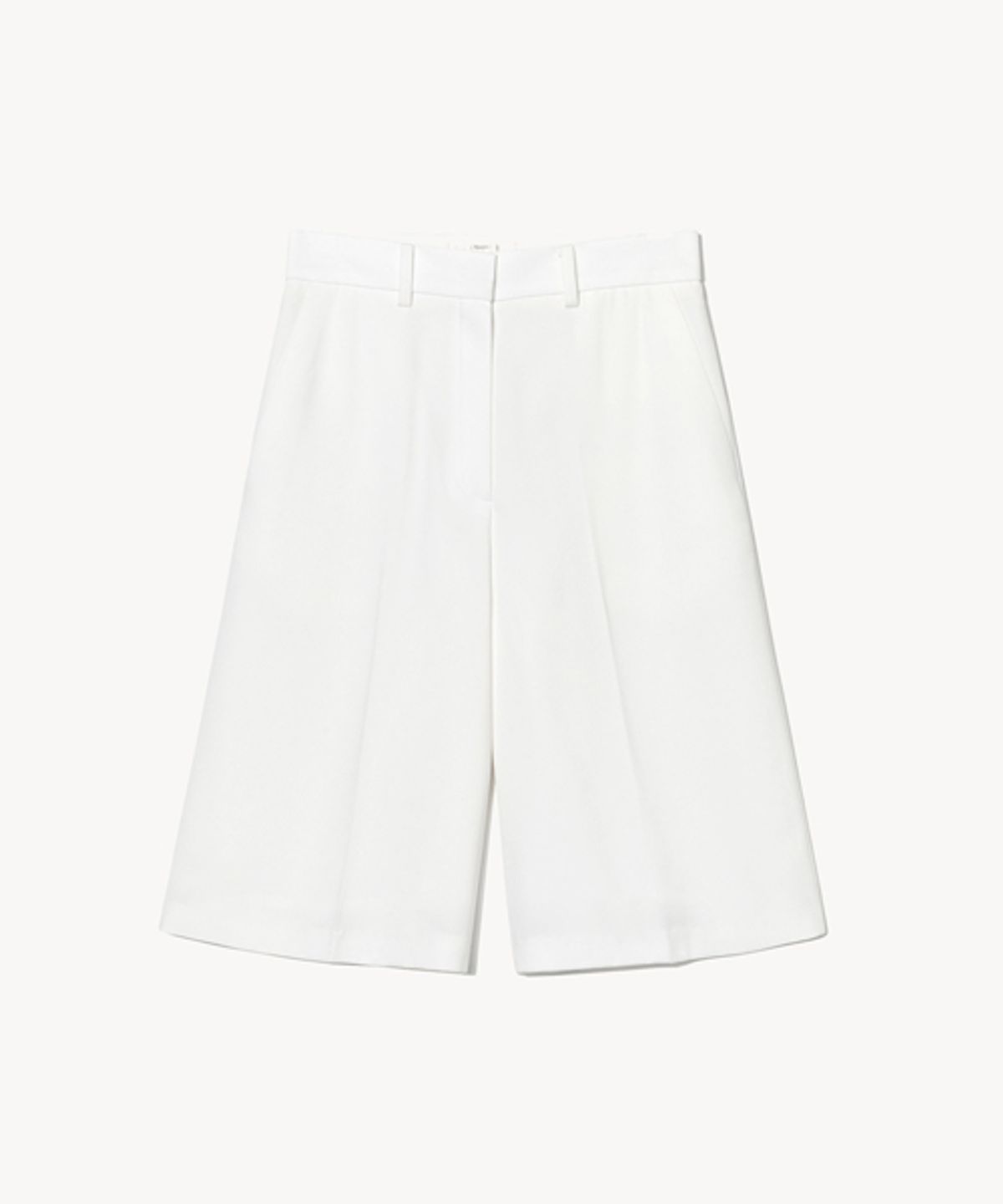 리디피(RIDIFI) CREPE BERMUDA PANTS_WHITE