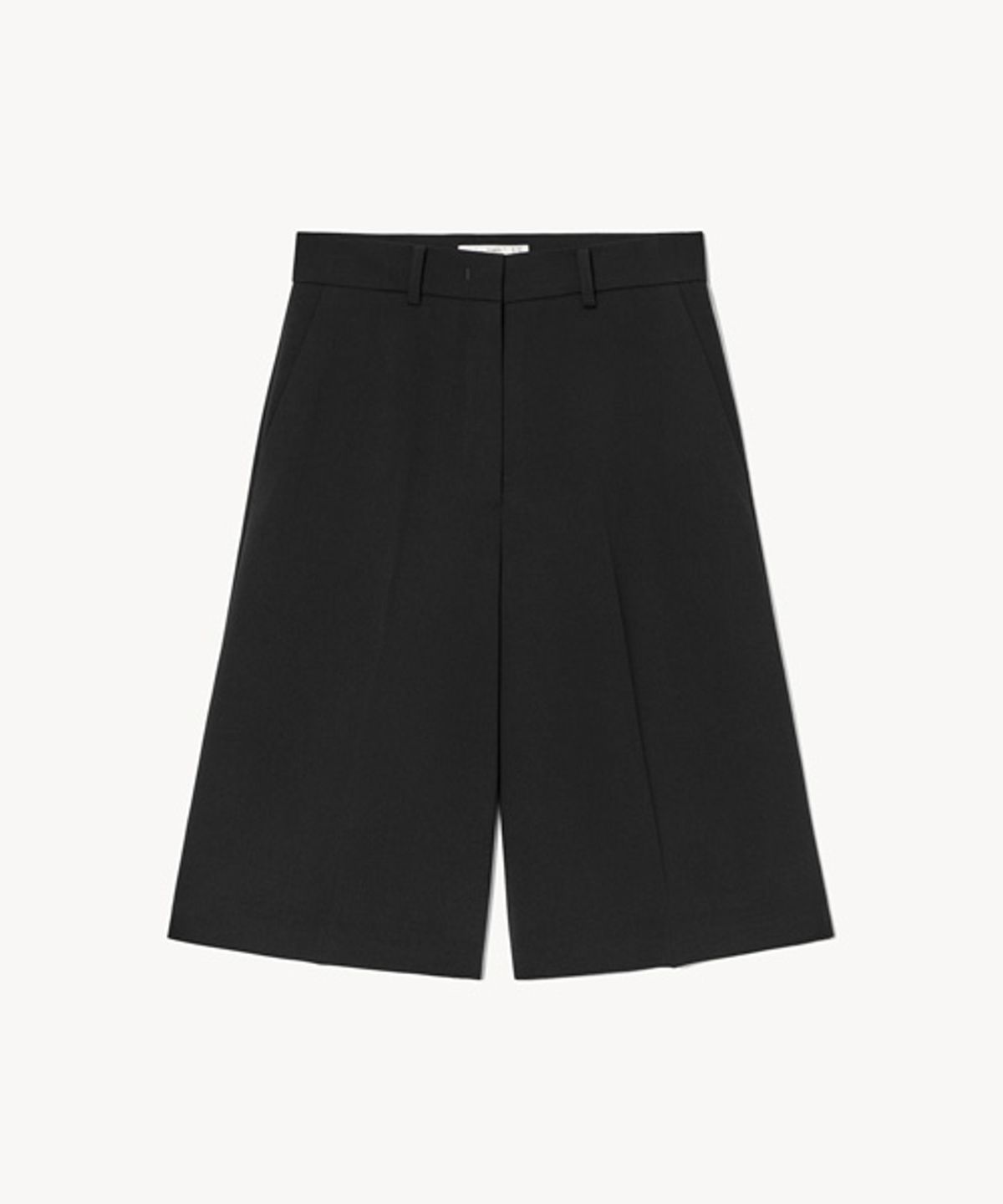 리디피(RIDIFI) CREPE BERMUDA PANTS_BLACK