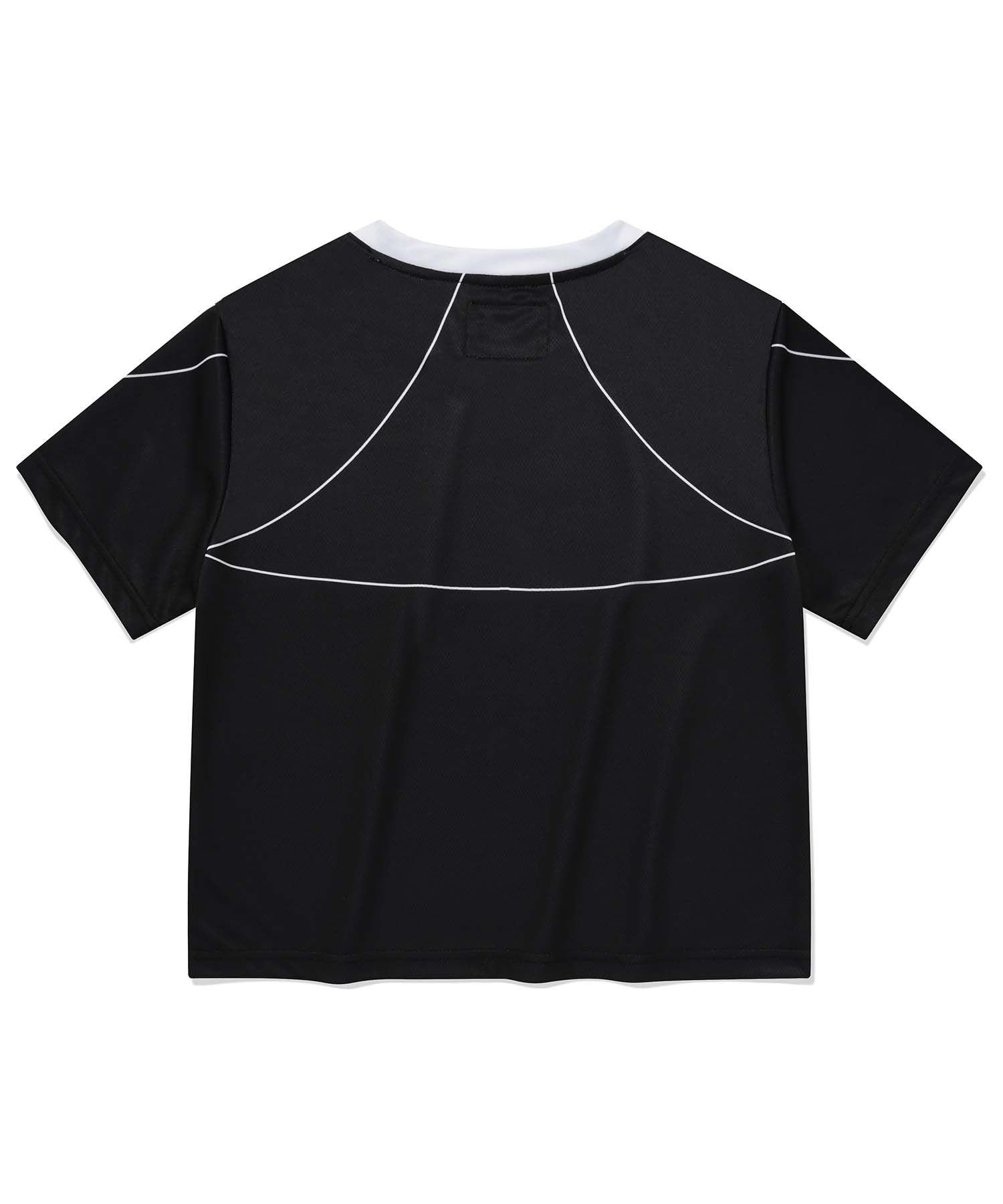 ★RETRIEVER CLUB★HOWLING SOCCER CROP JERSEY★送料・関税込★ MUSINSA | RETRIEVER CLUB HOWLING SOCCER CROP JERSEY [BLACK]