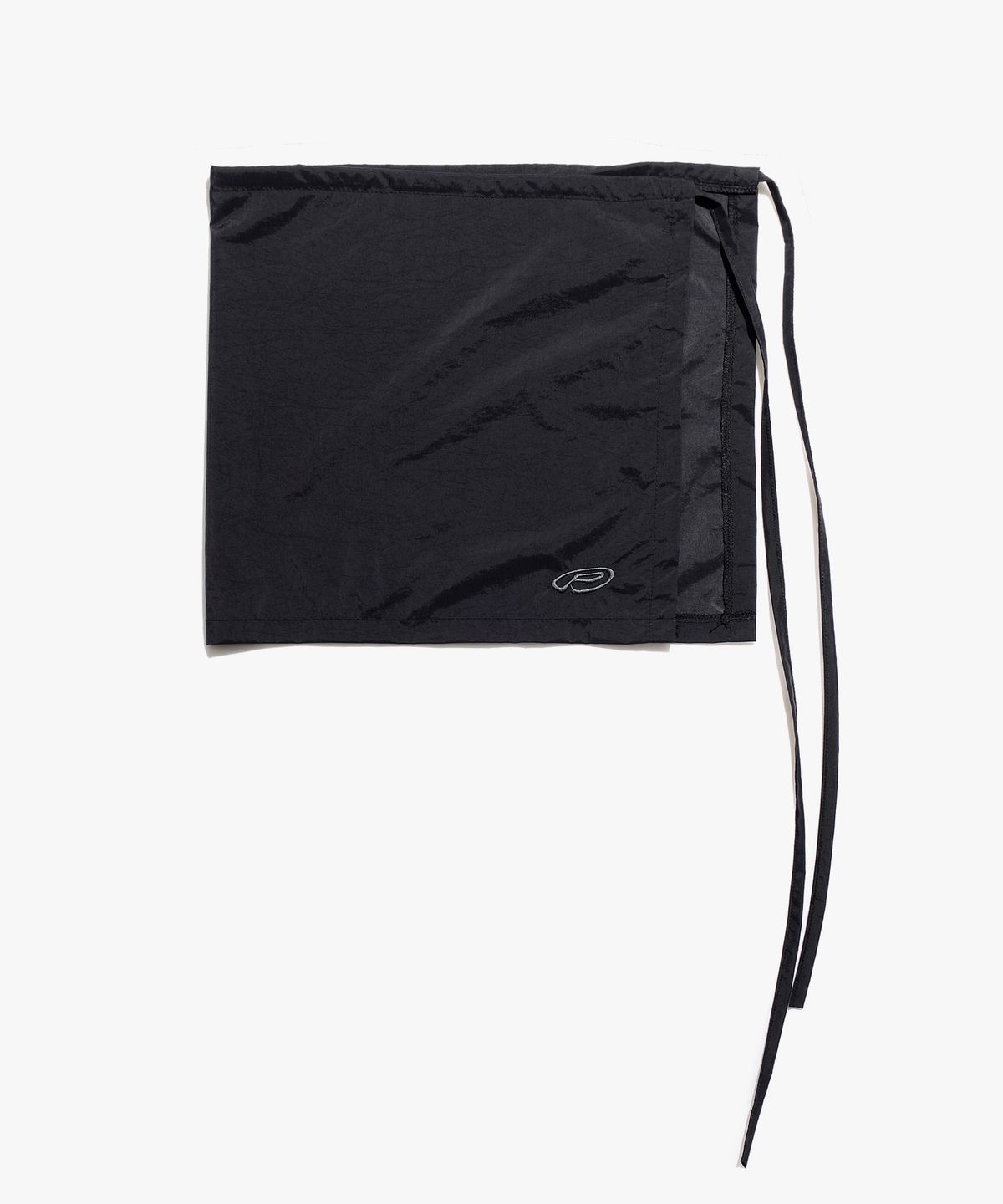 피스메이커(PIECE MAKER) TS NYLON APRON BIKE SHORTS (BLACK)
