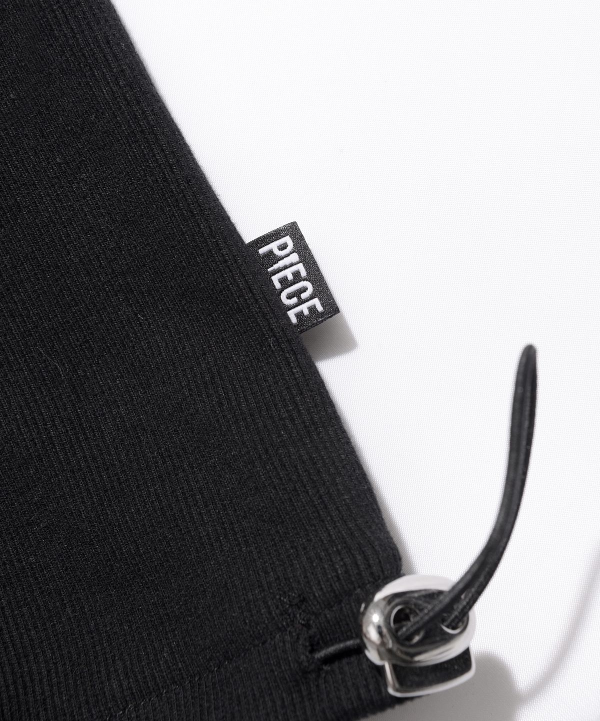 피스메이커(PIECE MAKER) TS NYLON SHIRRING VEST (BLACK)