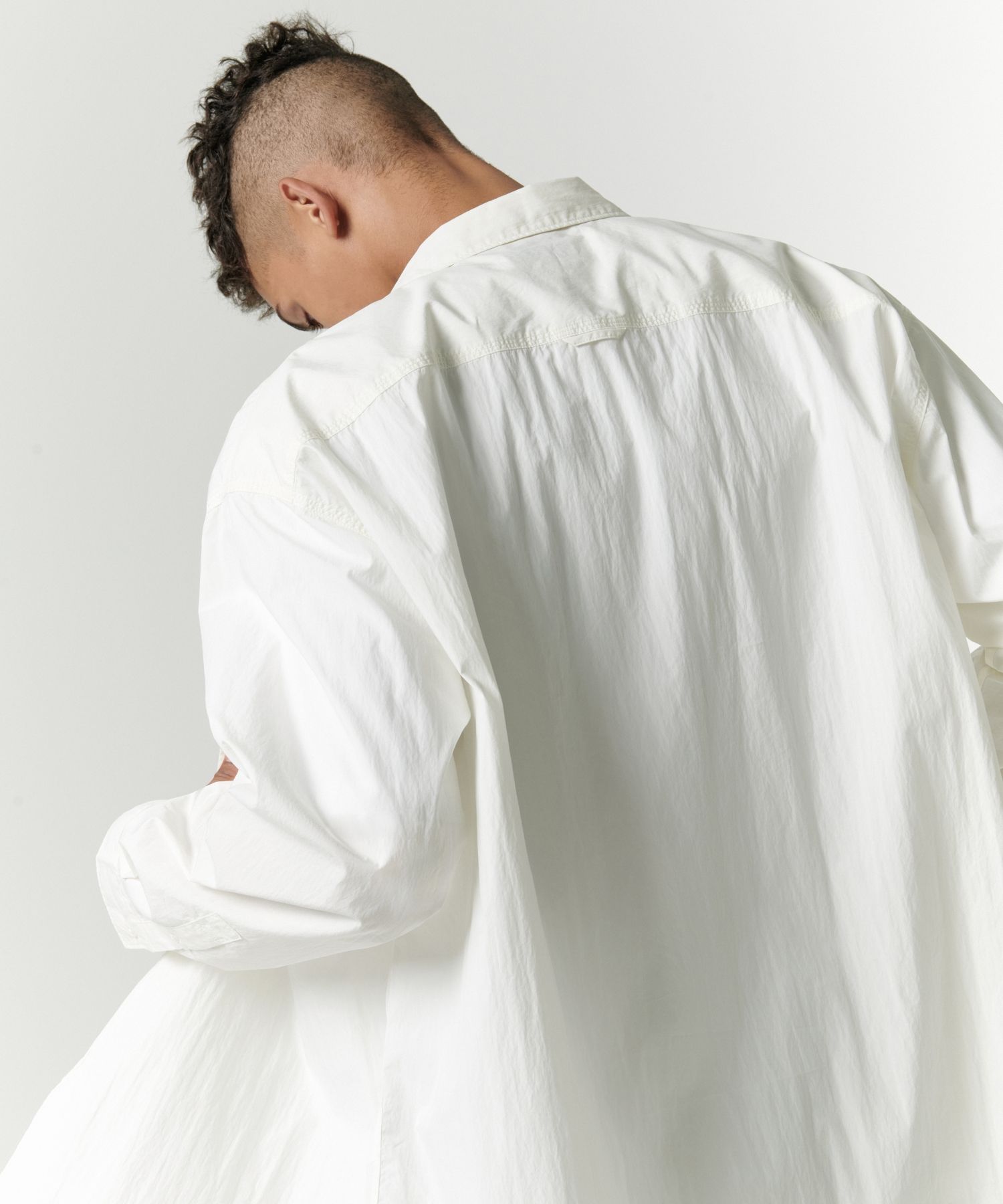 ★MUSINSA STANDARD★ City Leisure CN Oversized Shirt Khaki M MUSINSA | MUSINSA STANDARD City Leisure CN Oversized Shirt