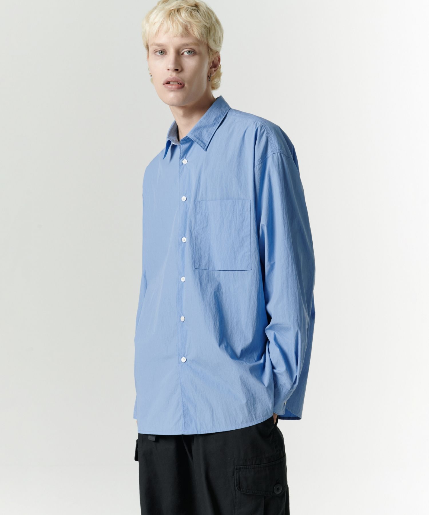 ★MUSINSA STANDARD★ Heavyweight oversized oxford shirt crea MUSINSA | MUSINSA STANDARD OVERSIZED OXFORD SHIRT [SKY BLUE]