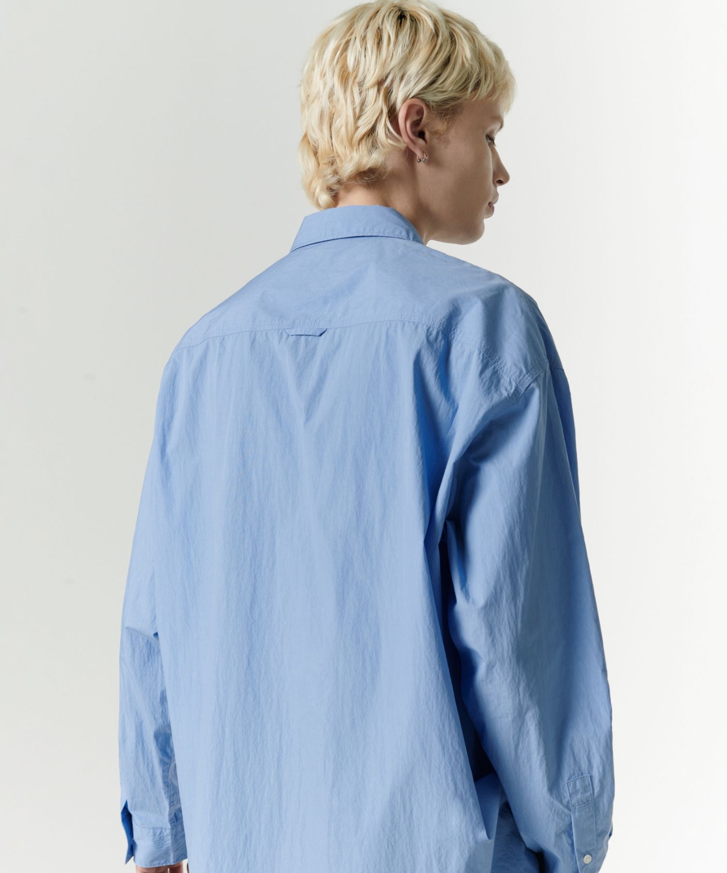 ★MUSINSA STANDARD★ Relaxed Soft Poplin Shirt Socks Blue MM MUSINSA | MUSINSA STANDARD Relaxed Soft Poplin Shirt [Socks