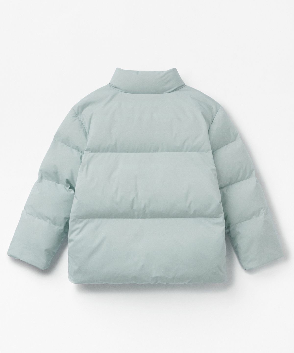 무신사 스탠다드 키즈(MUSINSA STANDARD KIDS) 데일리 푸퍼 숏 패딩 재킷 [페일 민트]