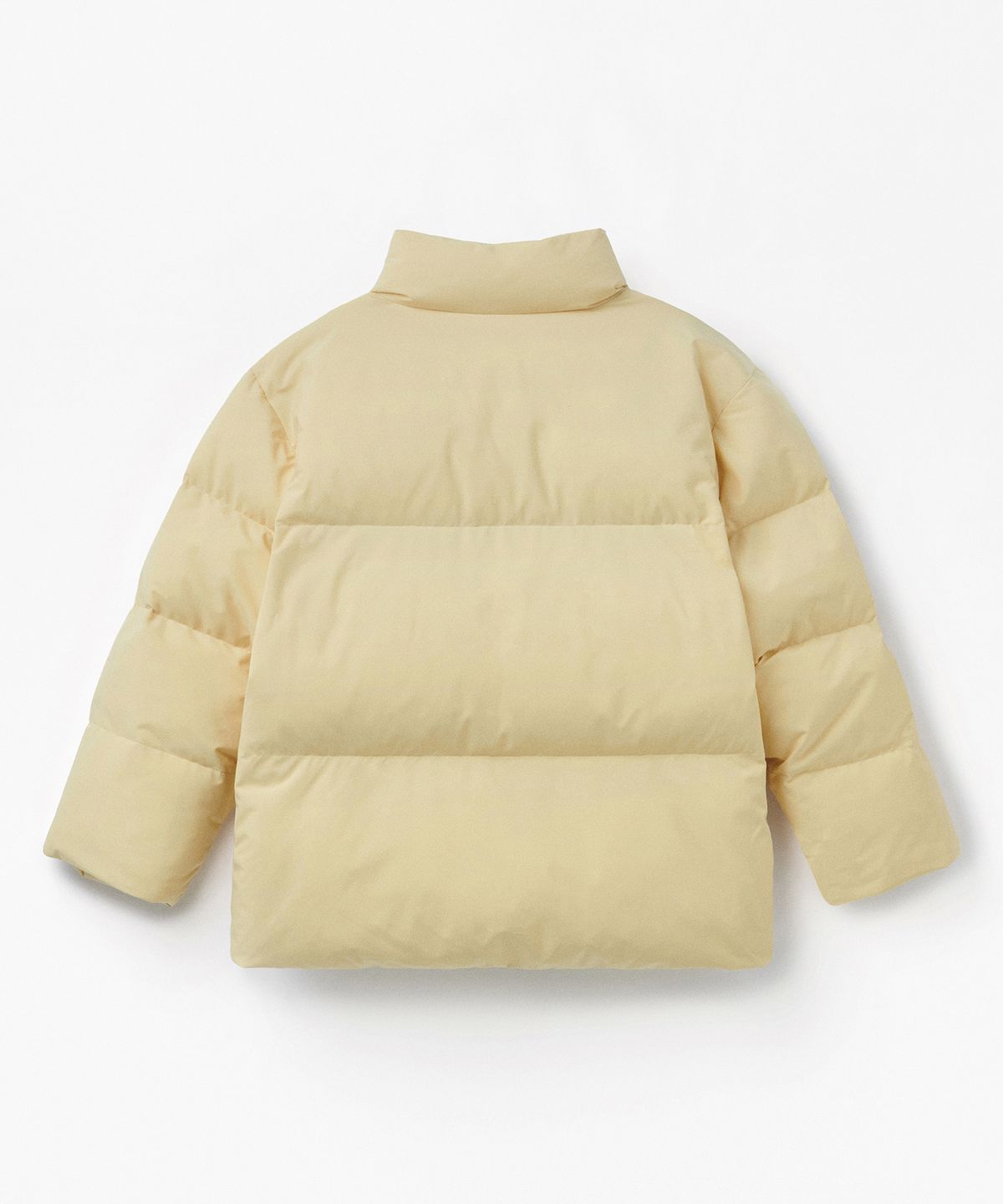 무신사 스탠다드 키즈(MUSINSA STANDARD KIDS) 데일리 푸퍼 숏 패딩 재킷 [버터]