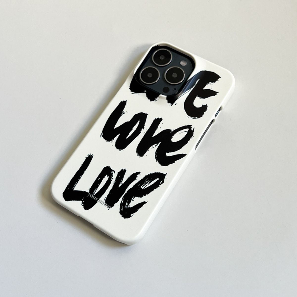에이쓰리비쓰리(A3B3) (Phone Case) Love Love Love Ivory