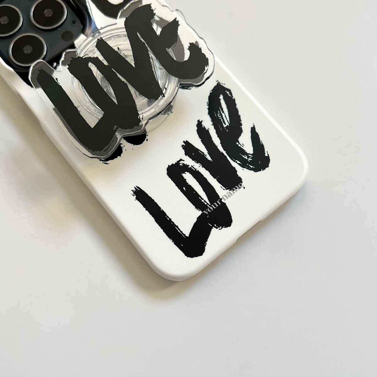 에이쓰리비쓰리(A3B3) (Phone Case) Love Love Love Ivory
