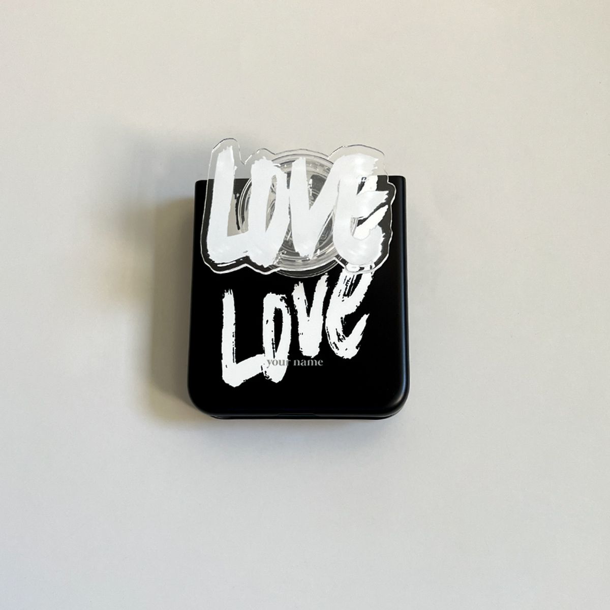 에이쓰리비쓰리(A3B3) (Z Flip 3.4.5) Love Love Love Black